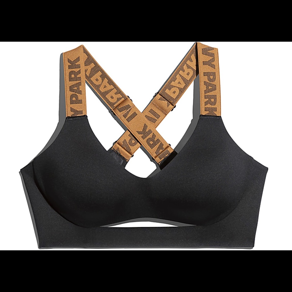 Ivy Park x Adidas Black Cutout Sports Bra